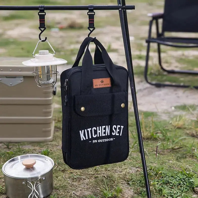 8pcs Camping Kitchen Cookware Set Portable Outdoor Travel Utensils AliExpress