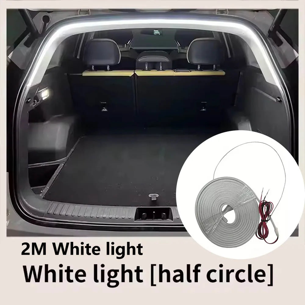 Tira de luz LED para maletero con sensor de movimiento – Iluminación ambiental interior de fácil instalación