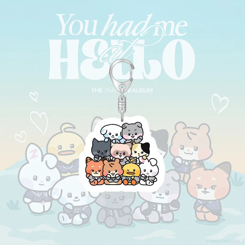 ZB1 Doll Cartoon Plush Keychain Accessories Shop1103683370 Store