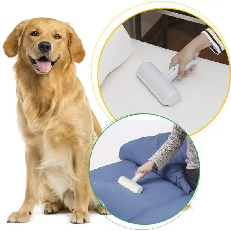 One Hand Operate Way Pet Hair Remover Roller Removing Dog Cat Self AliExpress