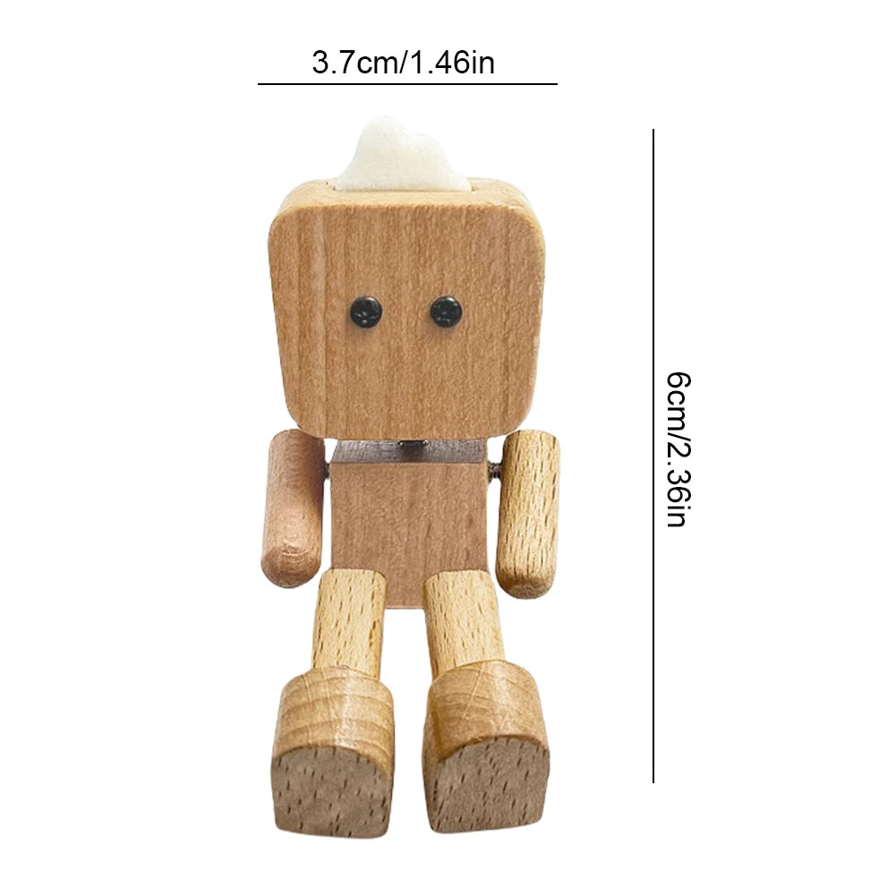 Juego de figuras de madera MoodMate™ con movimiento