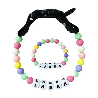 PawBond™ – Personalized Pet Collar & Matching Bracelet Set 🐾💖