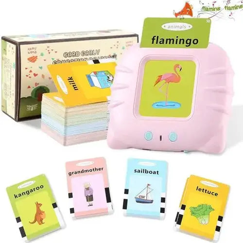Juguetes para niños para aprender inglés, educación temprana inteligente, audio electrónico