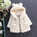 A girl's fur coat for autumn and winter Shop1103877975 Store
