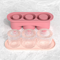 Ice Cube Tray for ST Cup Tumbler Cup , Cylinder-Shaped Silicone Ice Mold with Lid , Stanley Cup Accessories