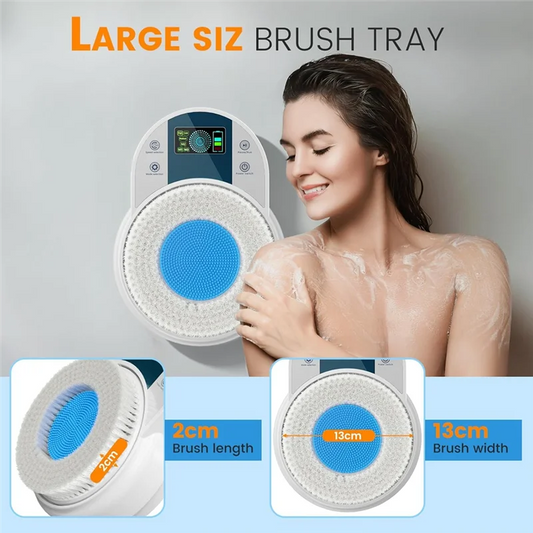 BackEase™ Cepillo eléctrico de pared 🚿⚡