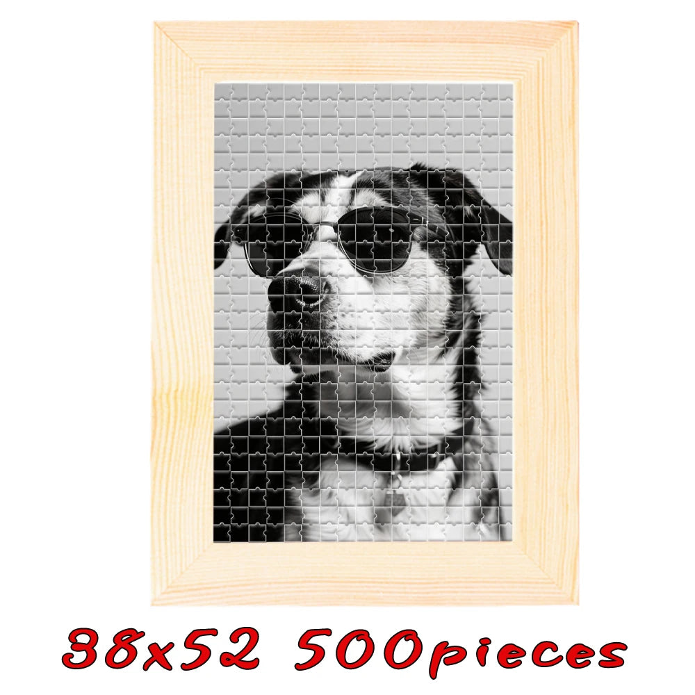 MemoryFrame™ Rompecabezas de Madera 🧩💖 Construye los Momentos que Amas
