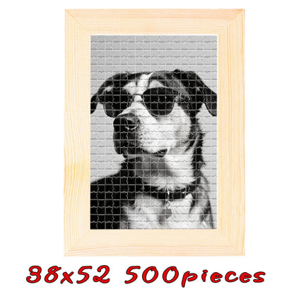 MemoryFrame™ Wooden Puzzle 🧩💖 Build the Moments You Love