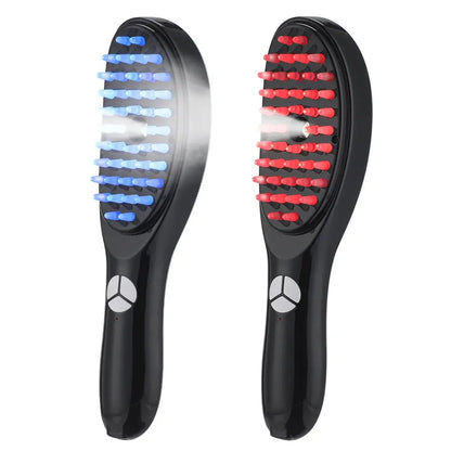 Electric Spray Massage Comb Hair Growth Vibration Head Massager Brush