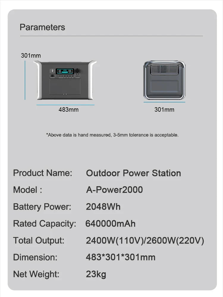 Portable Solar Power Station Ctolity Warehouse Stock Power Store