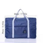 1Pc Red/Navy/Green Multifunctional Folding Travel Bag Single Shoulder