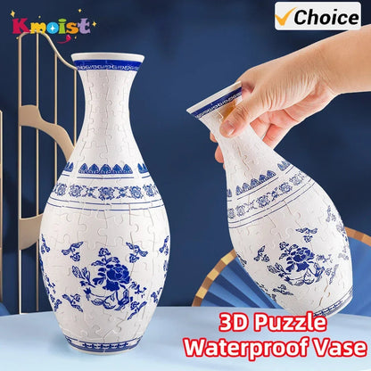 Creative Bloom: Build Your Own 3D Puzzle Vase Kmoist Official Store