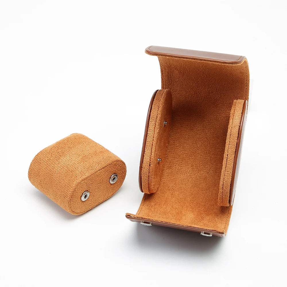 WatchGuard™ Vintage Roll Case 🛡️⌚ Protect Every Timepiece