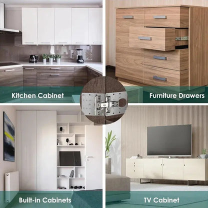 Stainless Steel Hinge Repair Plate Kits Cabinet Furniture Drawer Table AliExpress