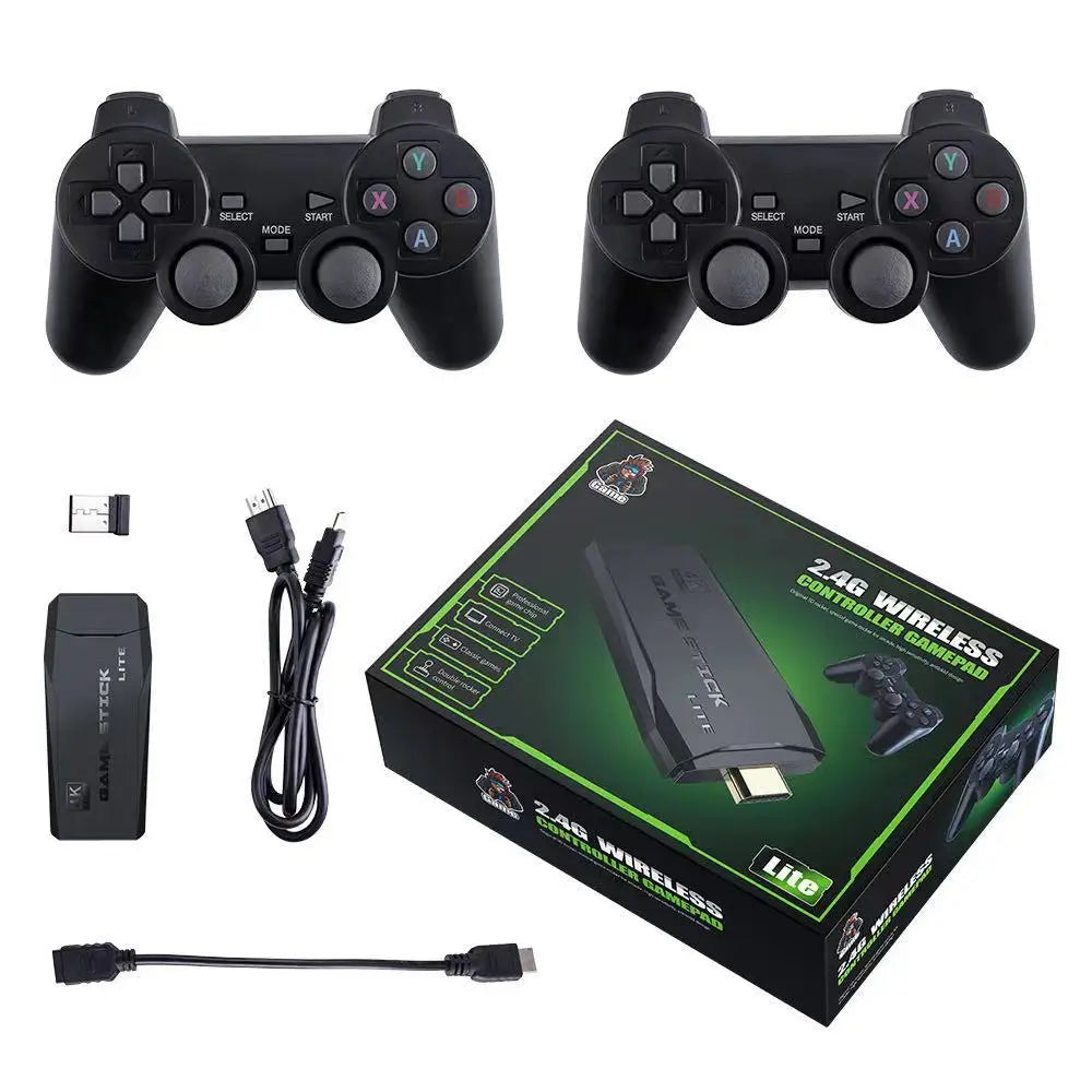 M8 4K HD Game Console – 64GB 20,000+ Built-in Games PS1 & GBA Support 2.4G Wireless Controllers SZ-Shangqi01 Store
