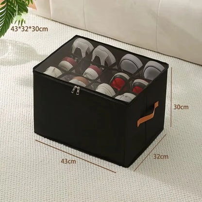 Neat Feet: Fabric Shoe Organizer Storage Box