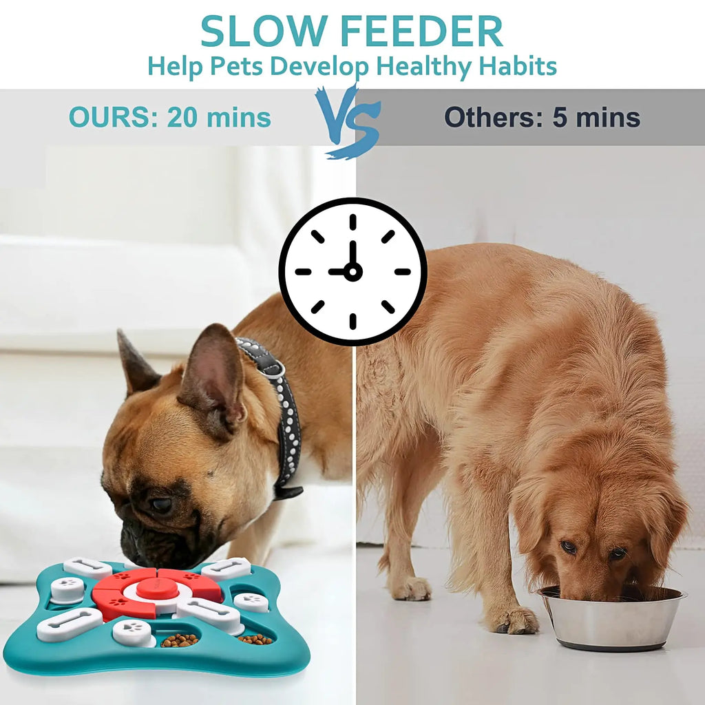Juego dispensador de premios para perros: ¡estimulación mental y diversión!