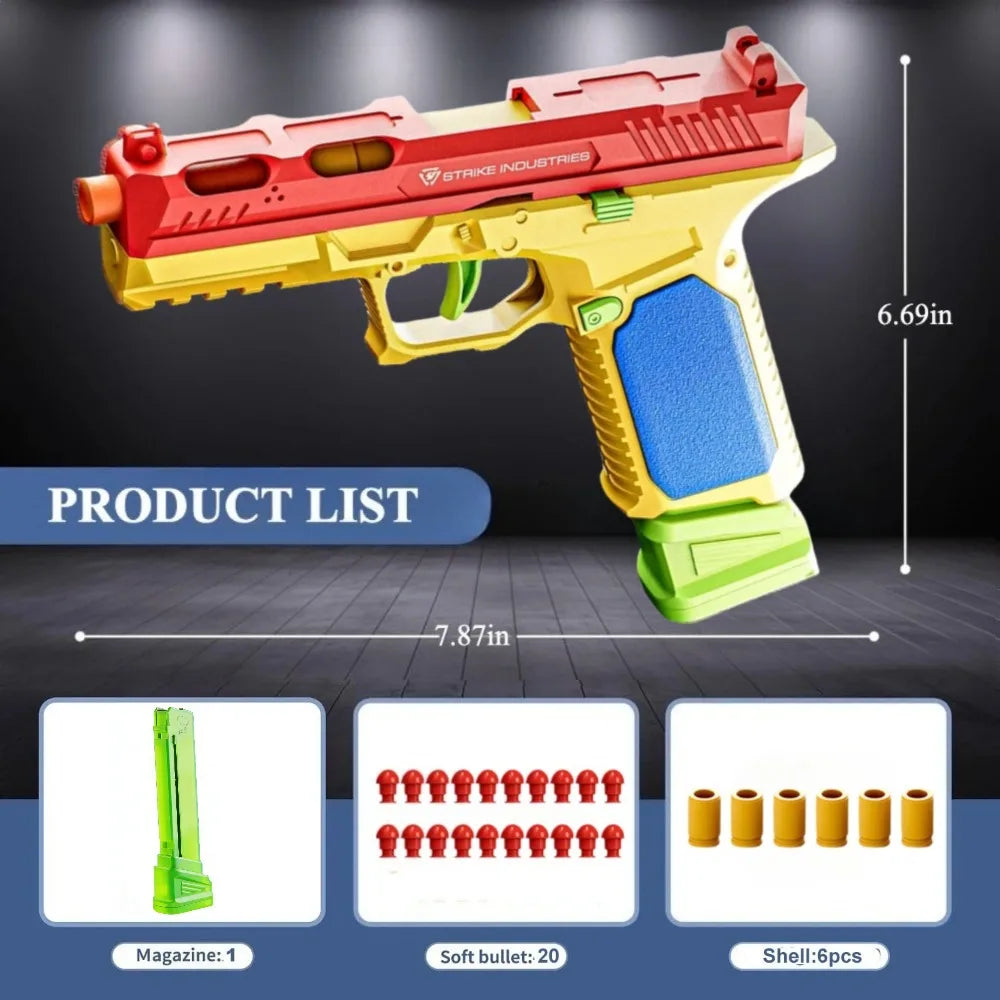 BrickBlaze™ Bláster de juguete DIY 🔥🧱 Crea tu potencia de fuego