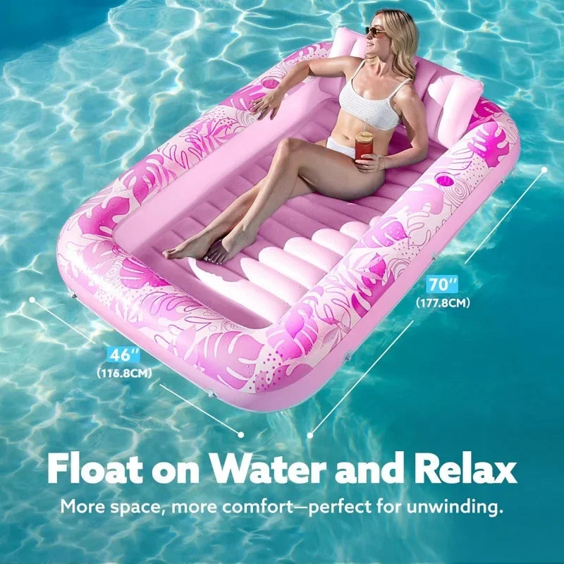 SunLuxe™ Tanning Float ☀️💦 — Relax & Tan in Total Comfort