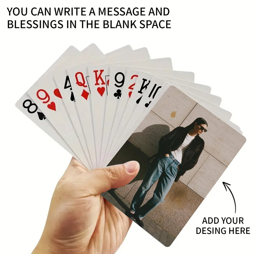 SnapDeck™ Tarjetas personalizadas con fotos 🃏📸 Tus recuerdos, en cada mano