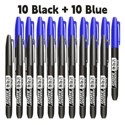 Permanent Marker Pen Manga Drawing Markers Black Blue Red Waterproof Ink Sketch Pens Stationery Art School Supplies Tiptop Co., LTD.