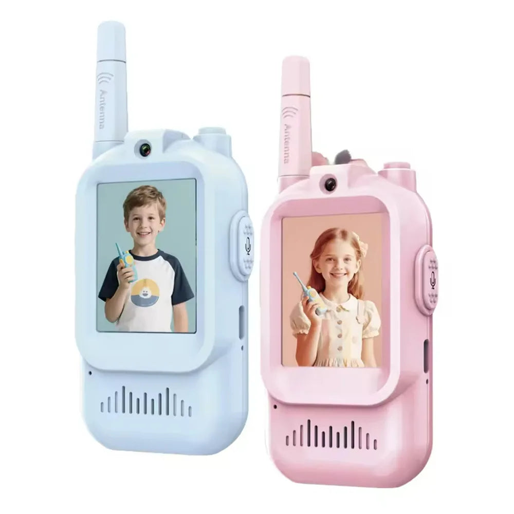 TalkPlay™ Video Walkie Set 📹📡 See. Talk. Play.