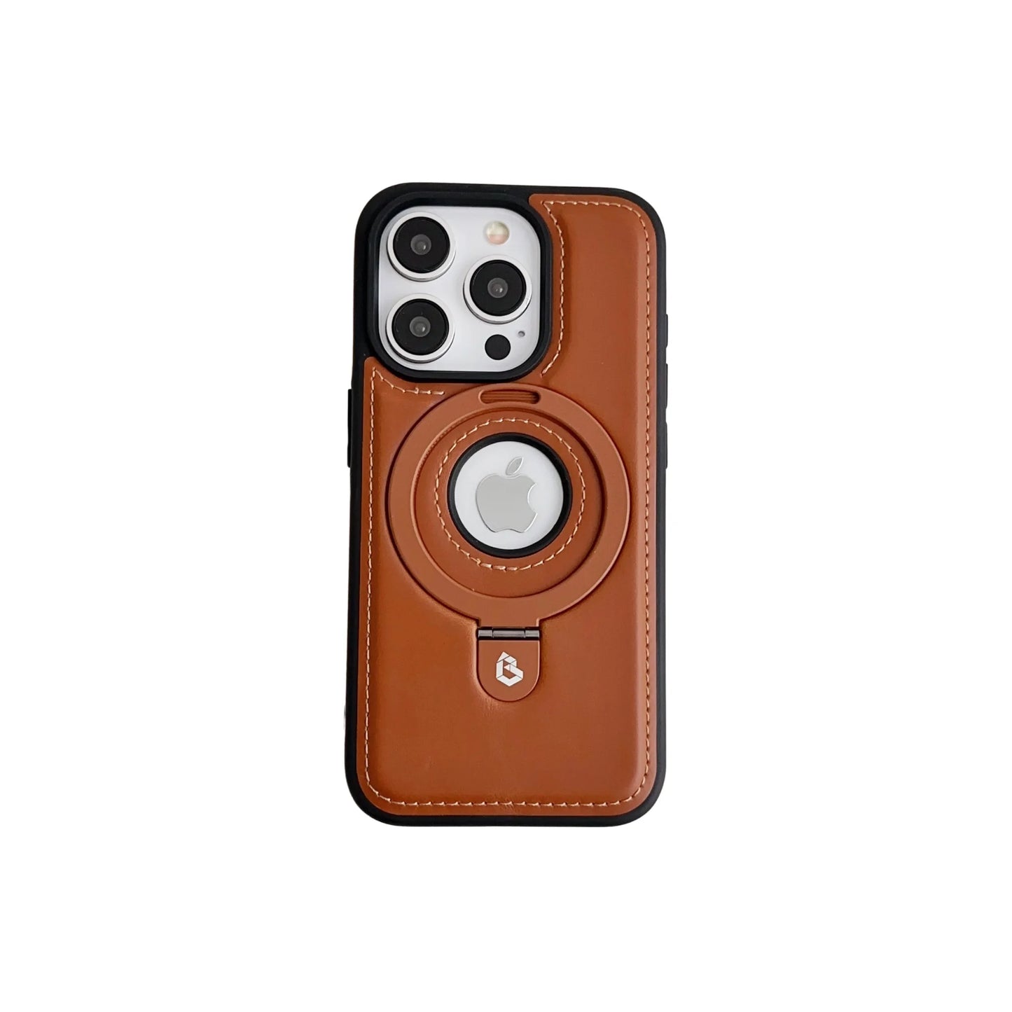 Luxe Guard: Shockproof Magnetic Stand Phone Case