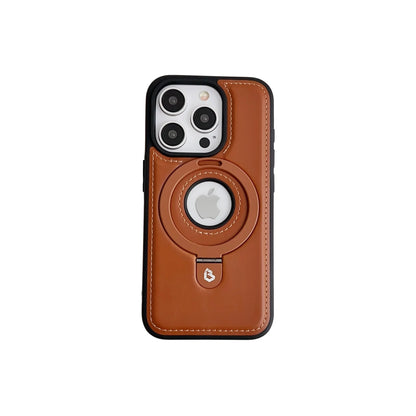 Luxe Guard: Shockproof Magnetic Stand Phone Case