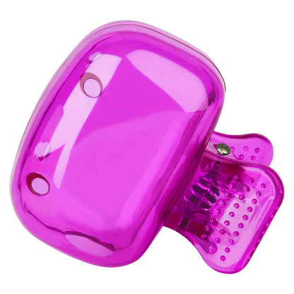 Travel Toothbrush Head Covers Toothbrush Protector Cap Brush Pod Case Protective Portable Plastic Clip For Household Travel Stone's Store