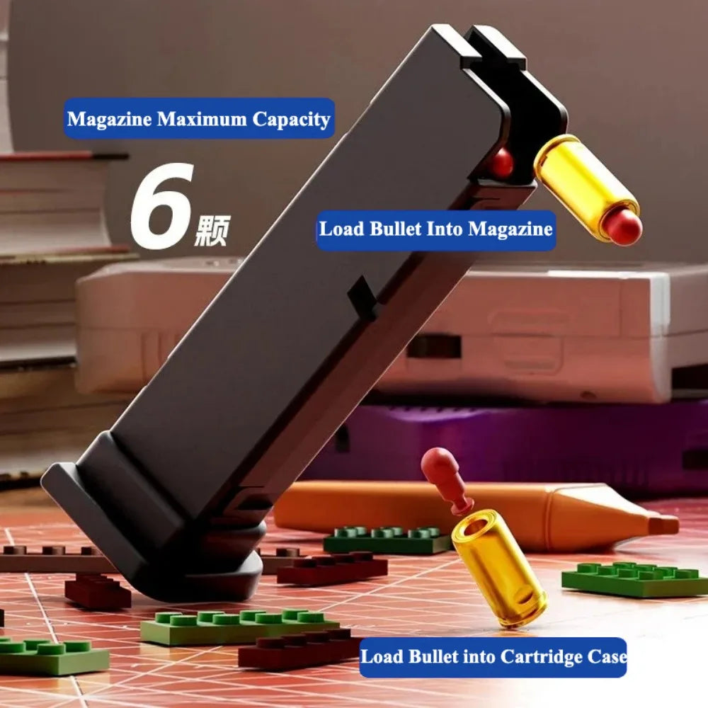 BrickBlaze™ Bláster de juguete DIY 🔥🧱 Crea tu potencia de fuego