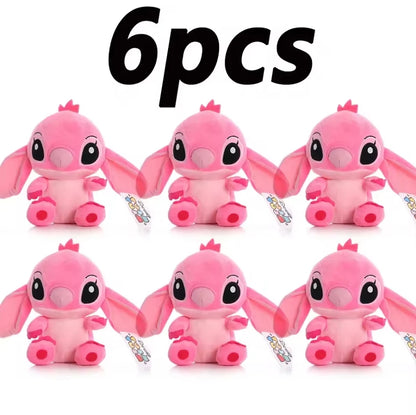 12cm 20cm 25cm Stitch Stuffed Plush Models Cartoon Stuffed Plush Dolls Anime Plush Baby Toys Kawaii Kids Birthday Gift