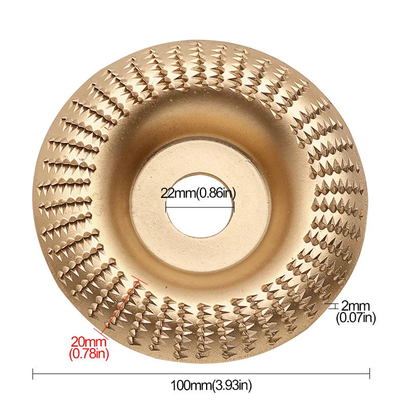 CarveMaster Disc Set for Fast Wood Shaping and Precision