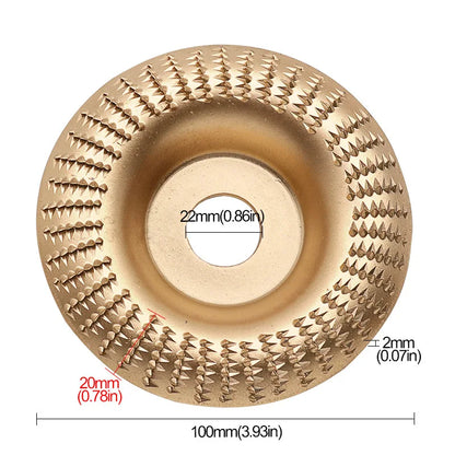 CarveMaster Disc Set for Fast Wood Shaping and Precision