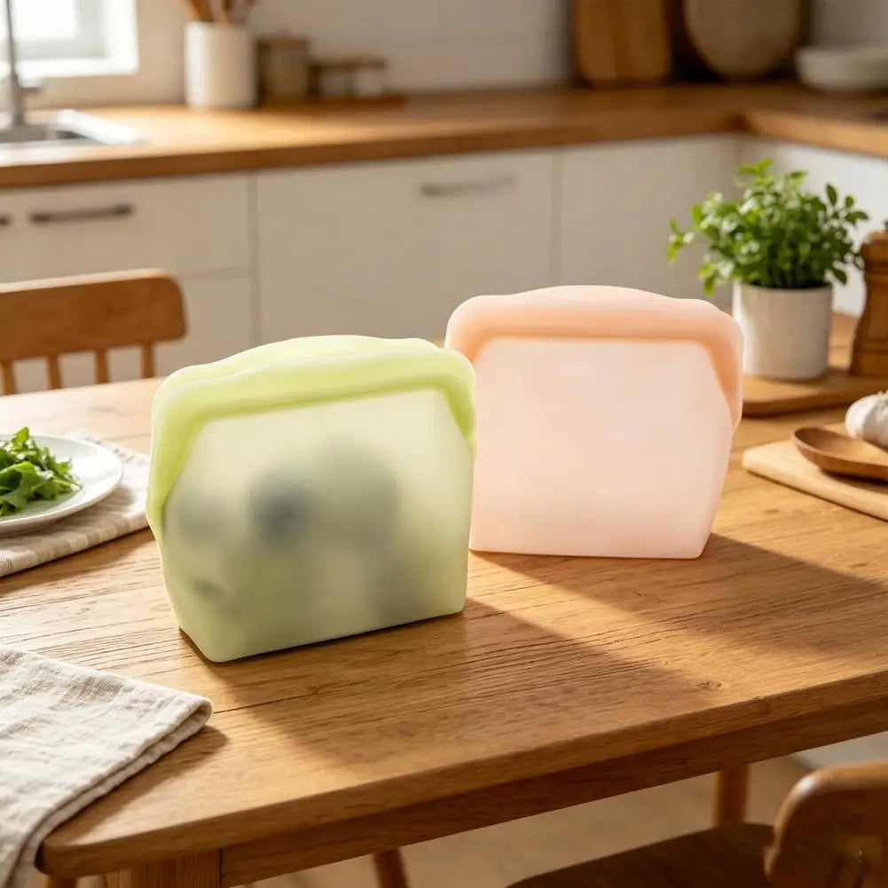 GreenLock™ Food Bags 🌎✨ — Eco-Friendly Food Storage Made Easy