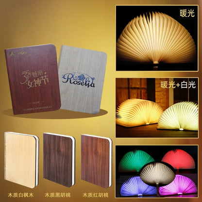 Creative Book LED Night Light Shop1104380069 Store