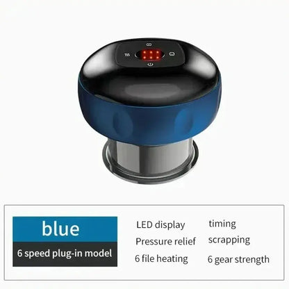 Body Scraping Massage Smart Electric Vacuum Cupping Heating Suction AliExpress