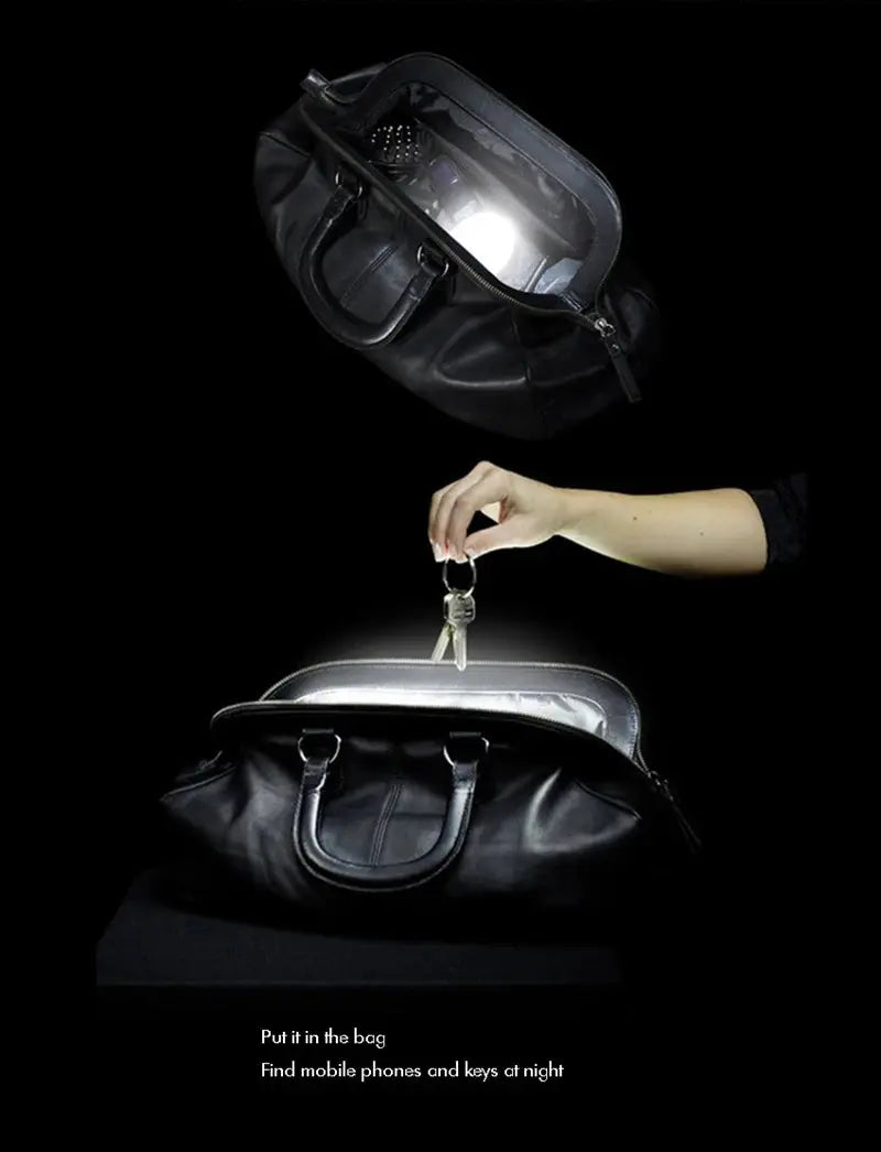 LED Handbag Light Bag Lamp Heart Round Shaped Touch Sensor Purse Light AliExpress