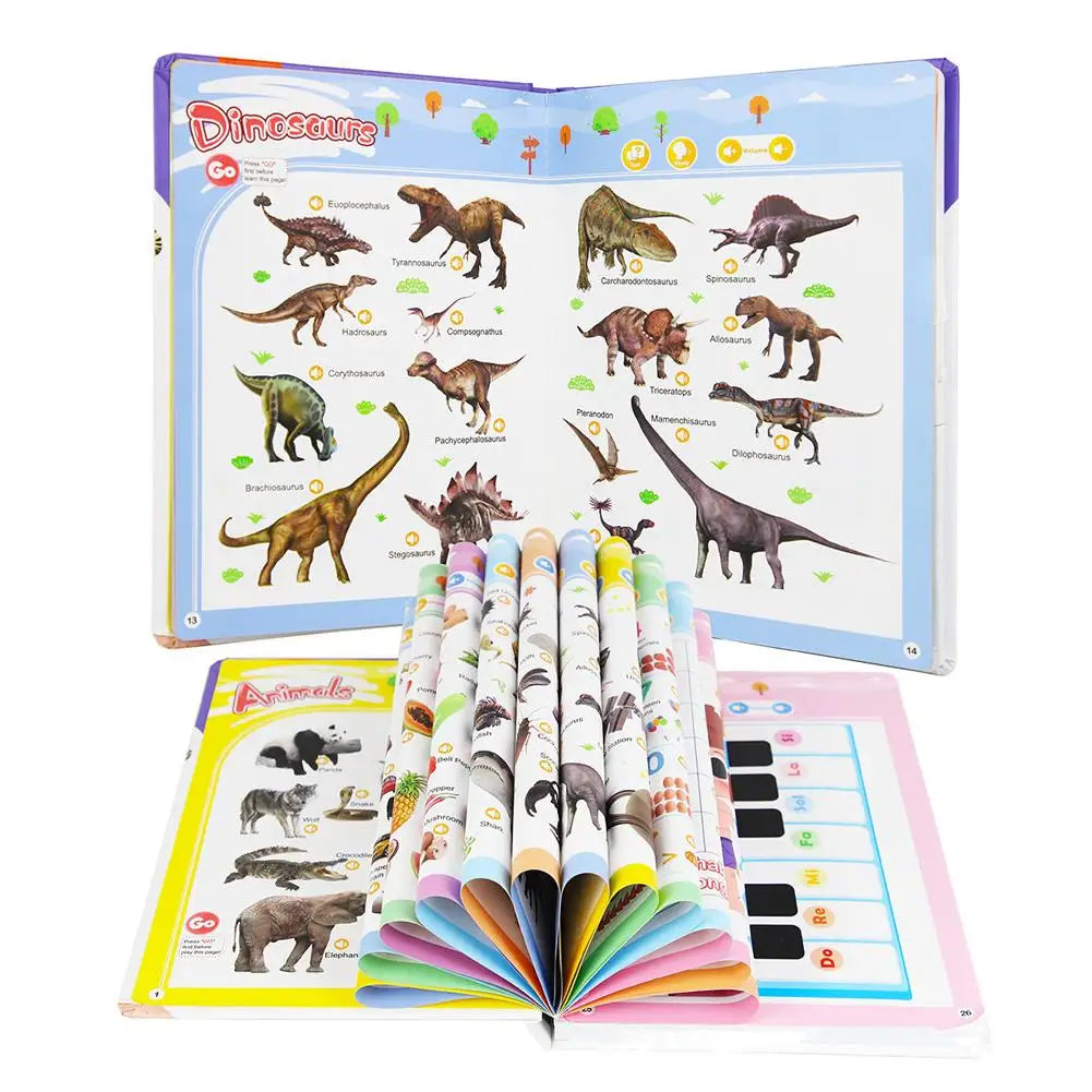 Interactive Sound Book – Learn First English Words with Fun Audio!