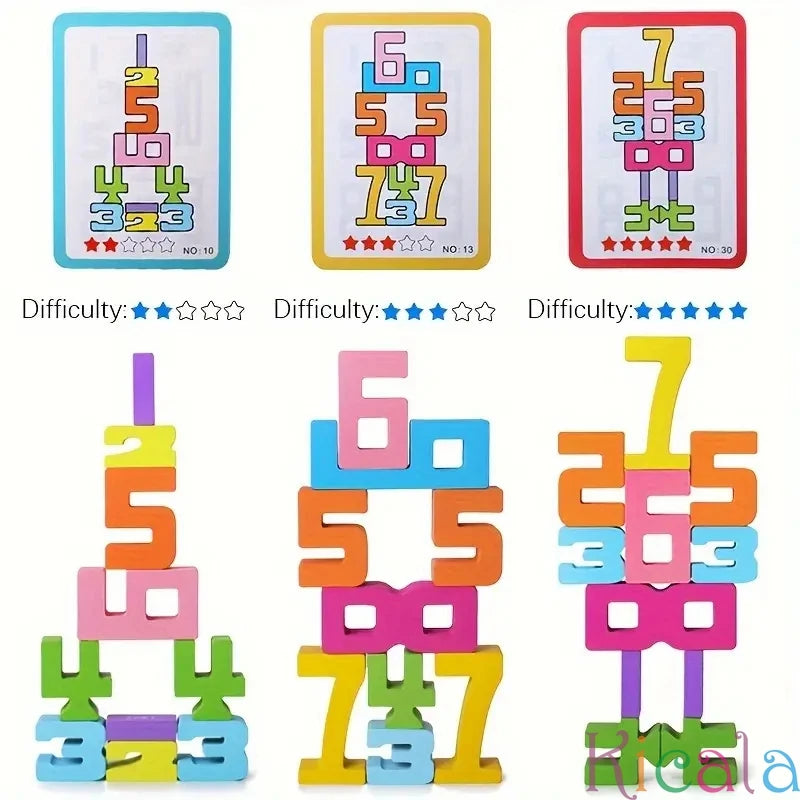 Wooden Wonders – Numbers Made Fun! Babycute Toy Store
