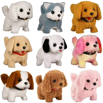Realistic Electric Simulation Smart Dog Plush Toy Cute Little Puppy AliExpress