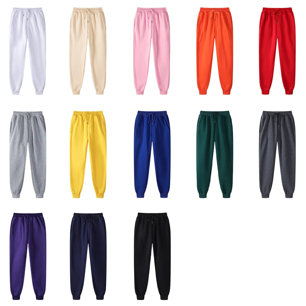 Blank Fleece Sweatpants Jogging Wear Track Pants Men Joggers Wholesale Trousers White Sport Pants For Men Pantalones De Hombre