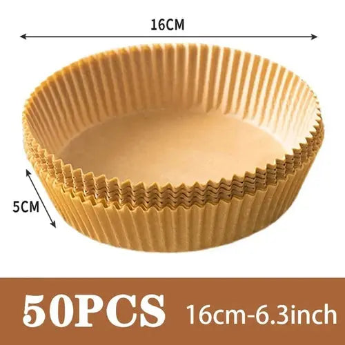 50Pcs Air Fryer Disposable Paper Non-Stick Airfryer Baking Papers AliExpress