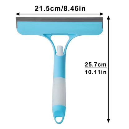 3-in-1 Window Scraper – Streak-Free Cleaning with Squeegee & Scraper!