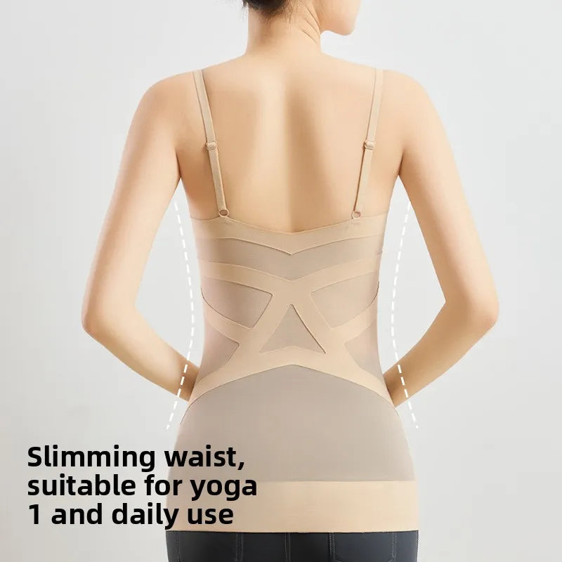 ShapeSmooth™ Camisole 💖 — Built-In Bra, Sculpted Confidence