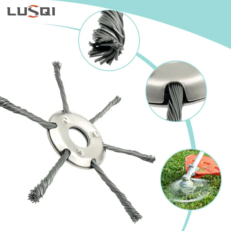 Weed Slayer: Durable Steel Trimmer Head