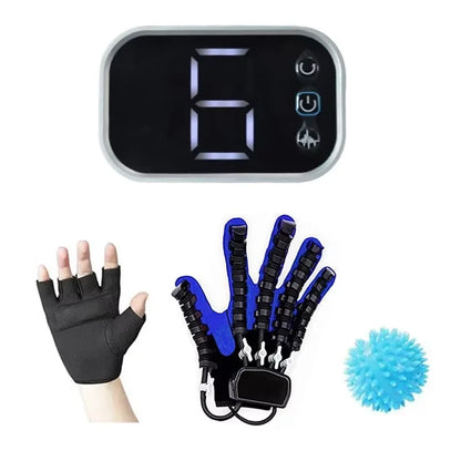 Hand Rehabilitation Training Gloves Rehabilitation Robot Gloves Stroke Hemiplegia Intelligent Massage Hand Function Robot Gloves