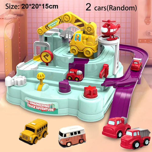 Racing Rail Car Model Space Aerospace Animals Educational Toys AliExpress