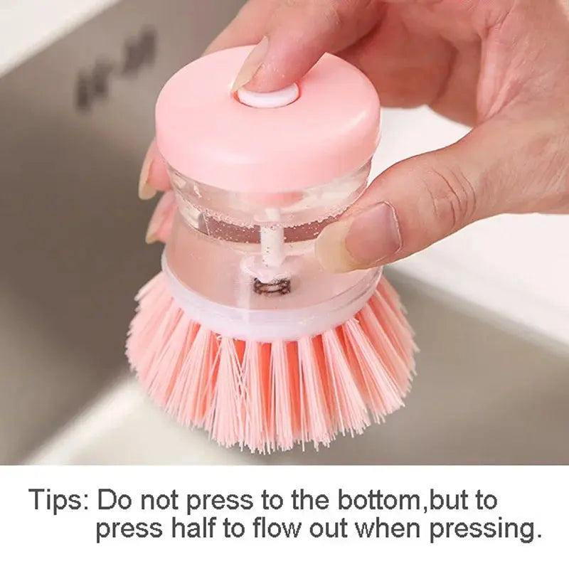 Kitchen Wash Pot Dish Brush Washing Utensils with Washing Up Liquid