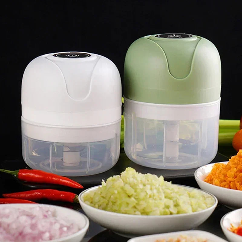 Mini Electric Garlic Chopper USB Meat Grinder Garlic Masher Machine AliExpress