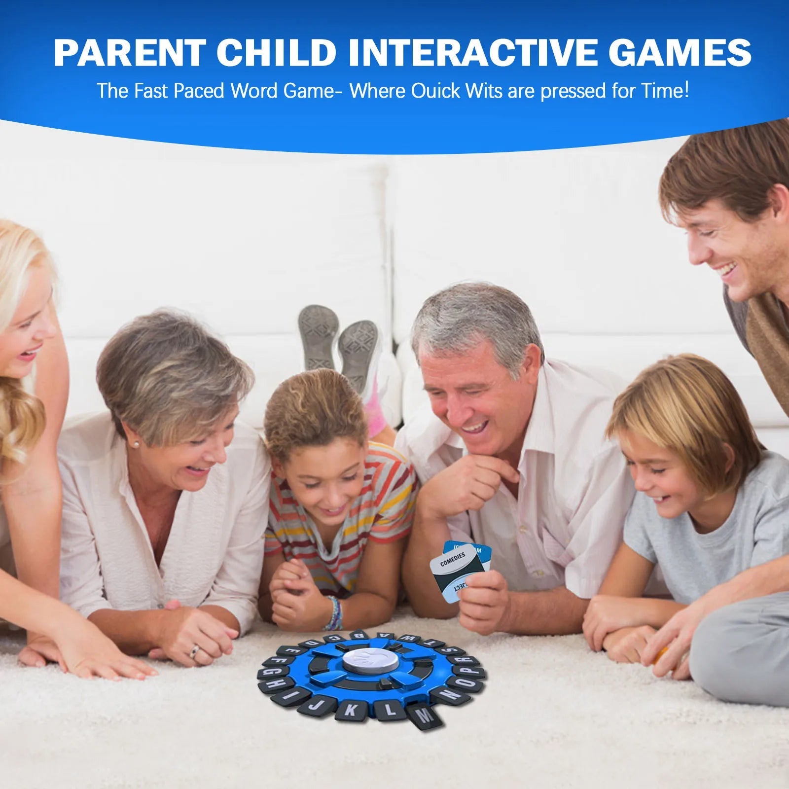 Word Frenzy – Race, Think, Laugh! Perfect for Family Game Night! Stone's Store